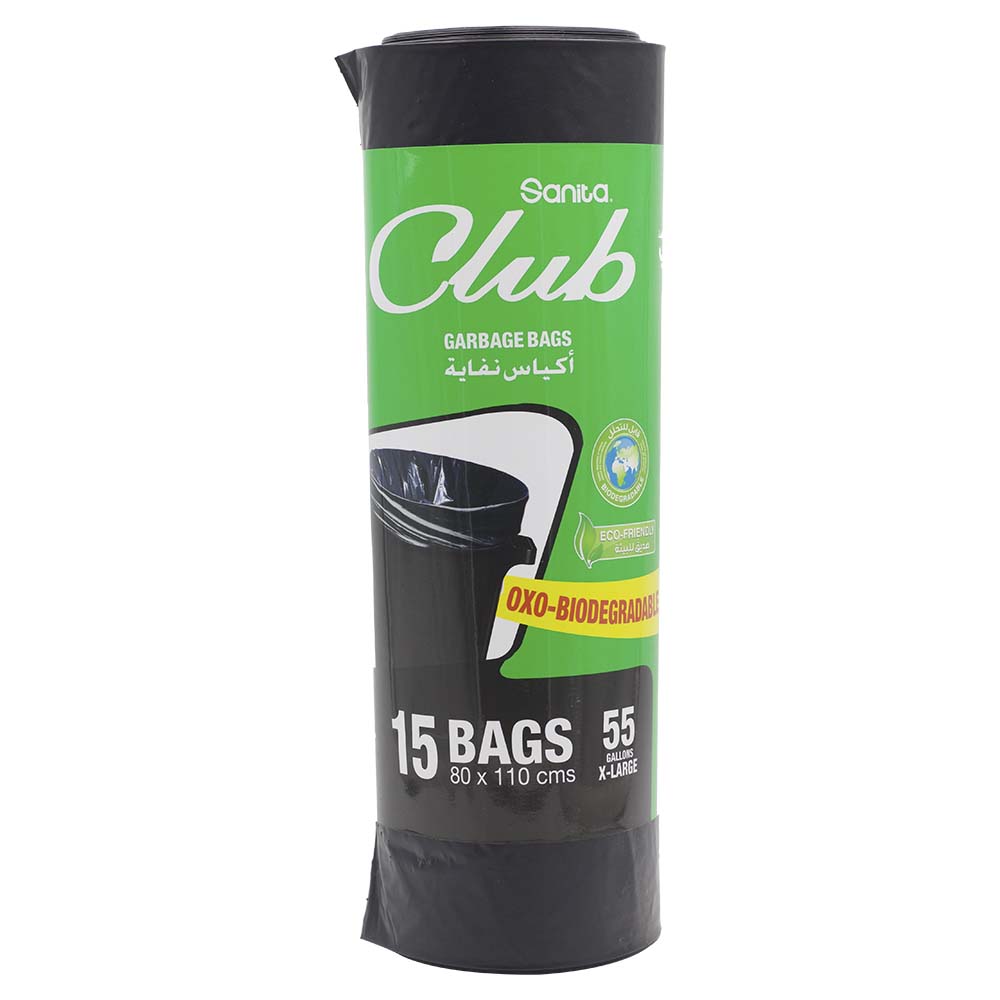 Sanita Club Garbage Bags X-Large 15bags