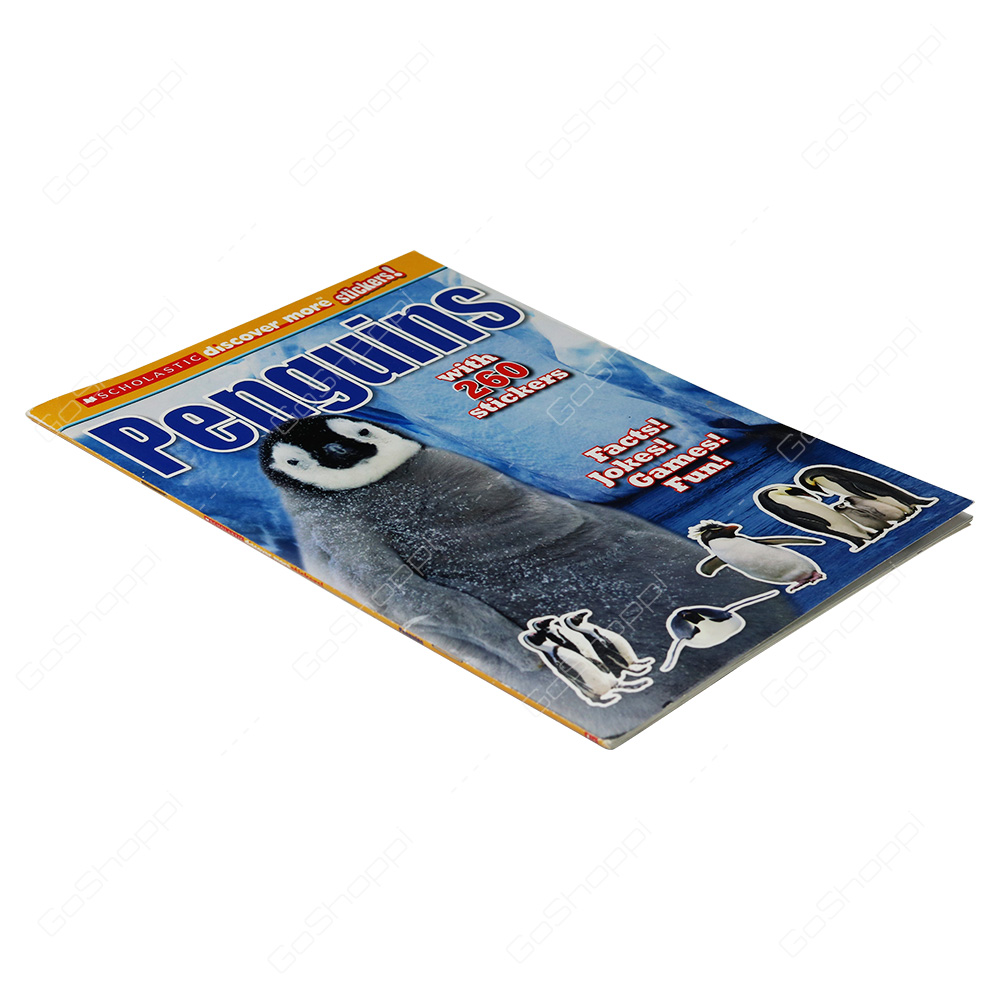Scholastic Discover More With Stickers Penguins