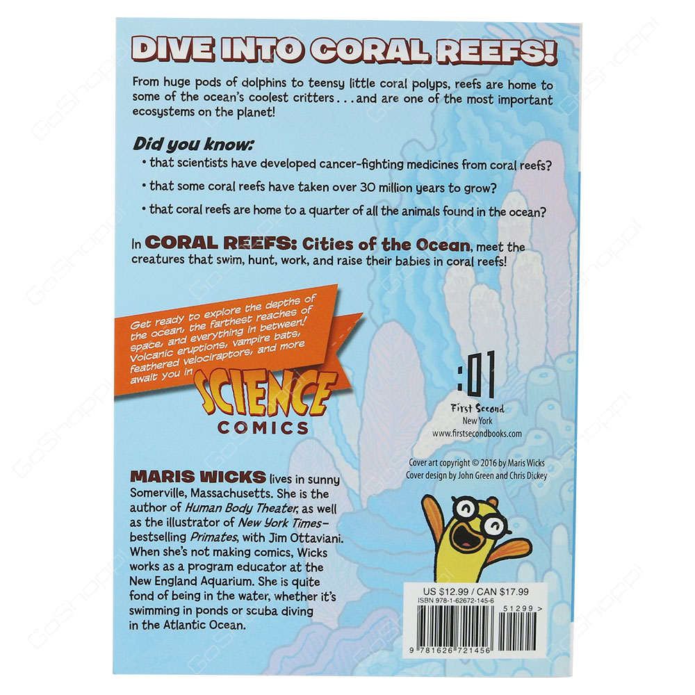 Science Comics - Coral Reefs By Maris Wicks