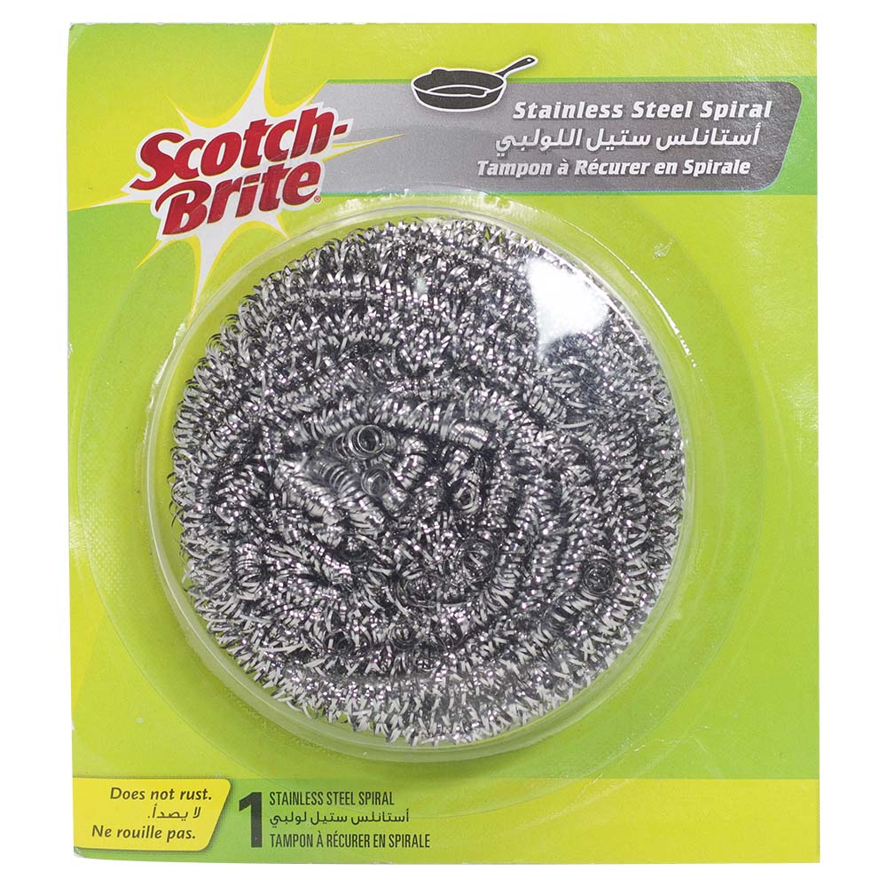 Scotch Brite Stainless Steel Spiral Scourer 1pc