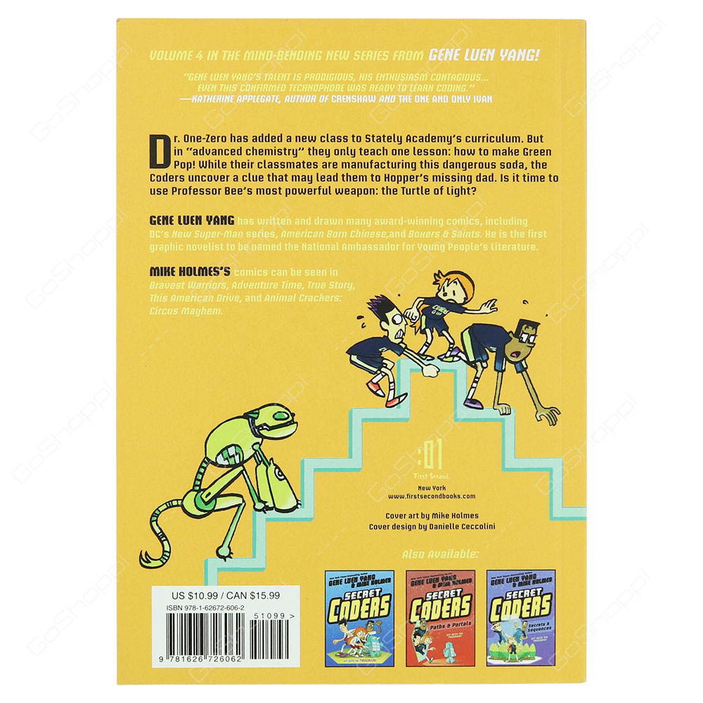 Secret Coders - Robots & Repeats By Gene Luen Yang