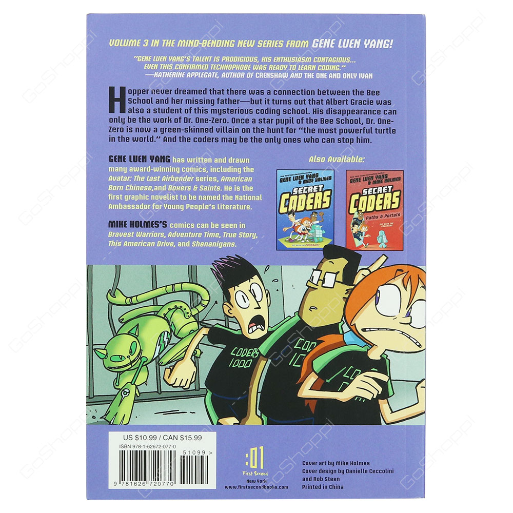 Secret Coders - Secrets & Sequences By Gene Luen Yang