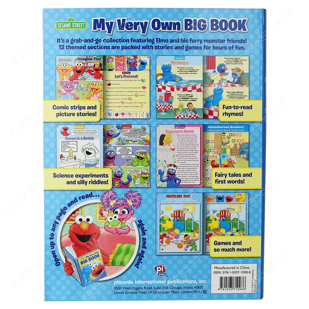 Sesame Street My Very Own Big Book