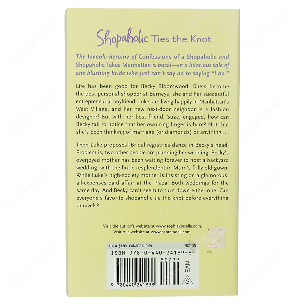 Shopaholic Ties The Knot By Sophie Kinsella