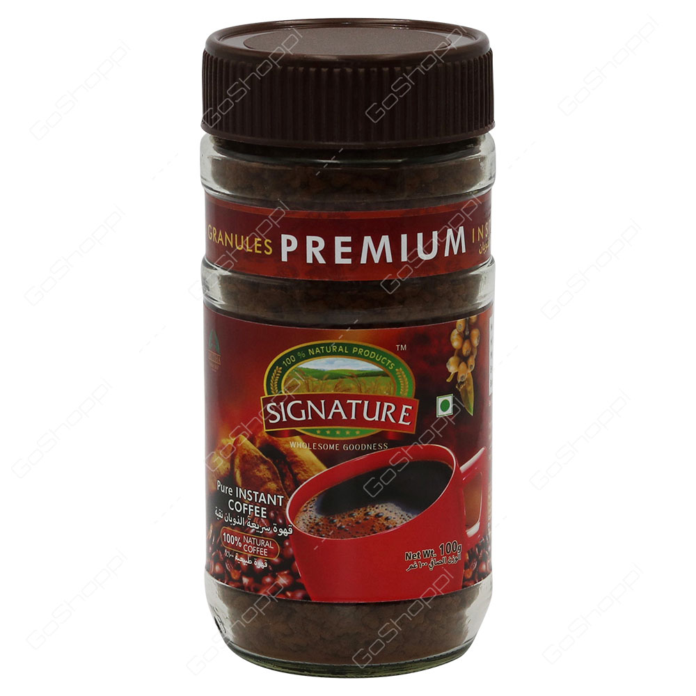 Signature Premium Pure Instant Coffee 100 g