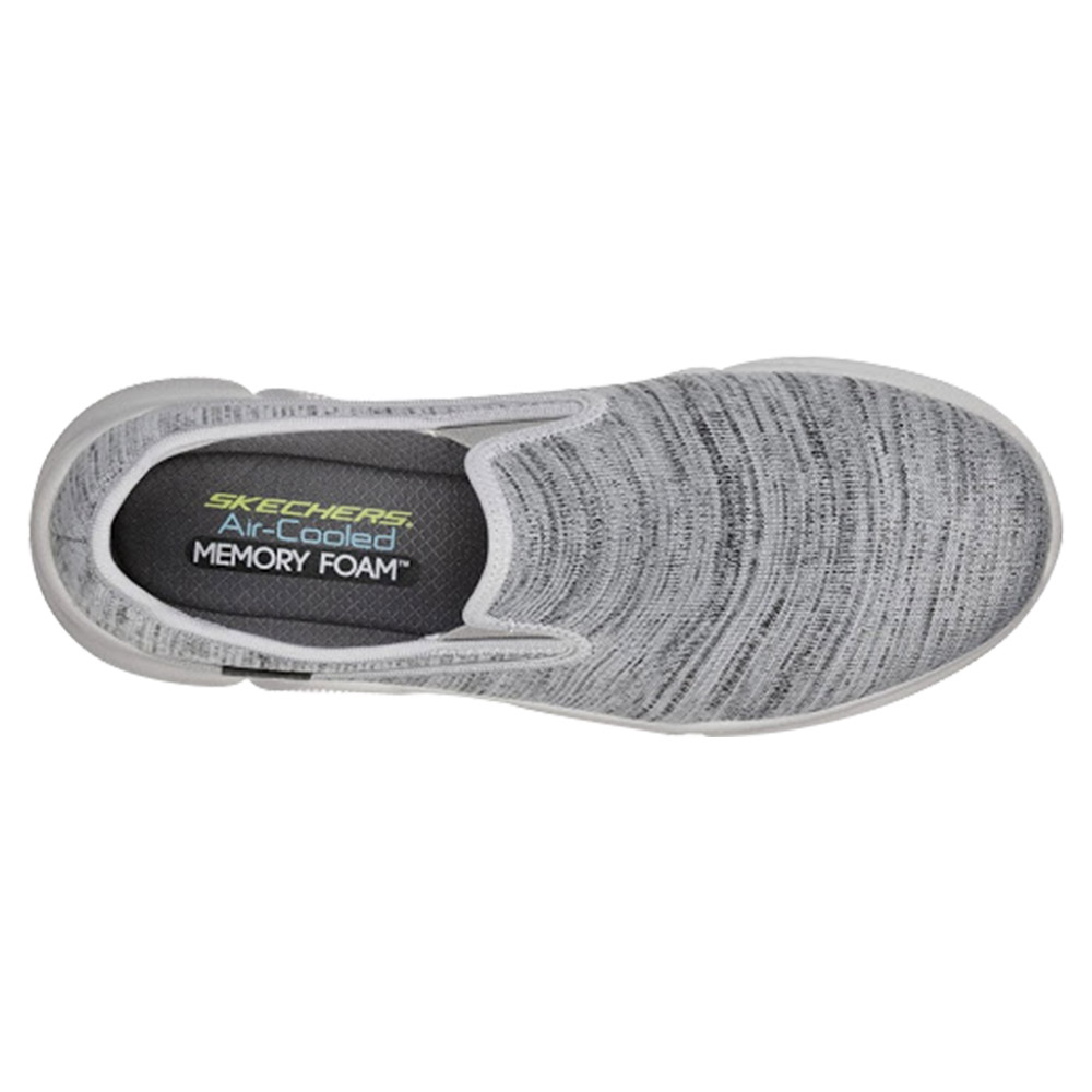 Skechers Drafter For Men - Grey-Black - 52945-GYBK