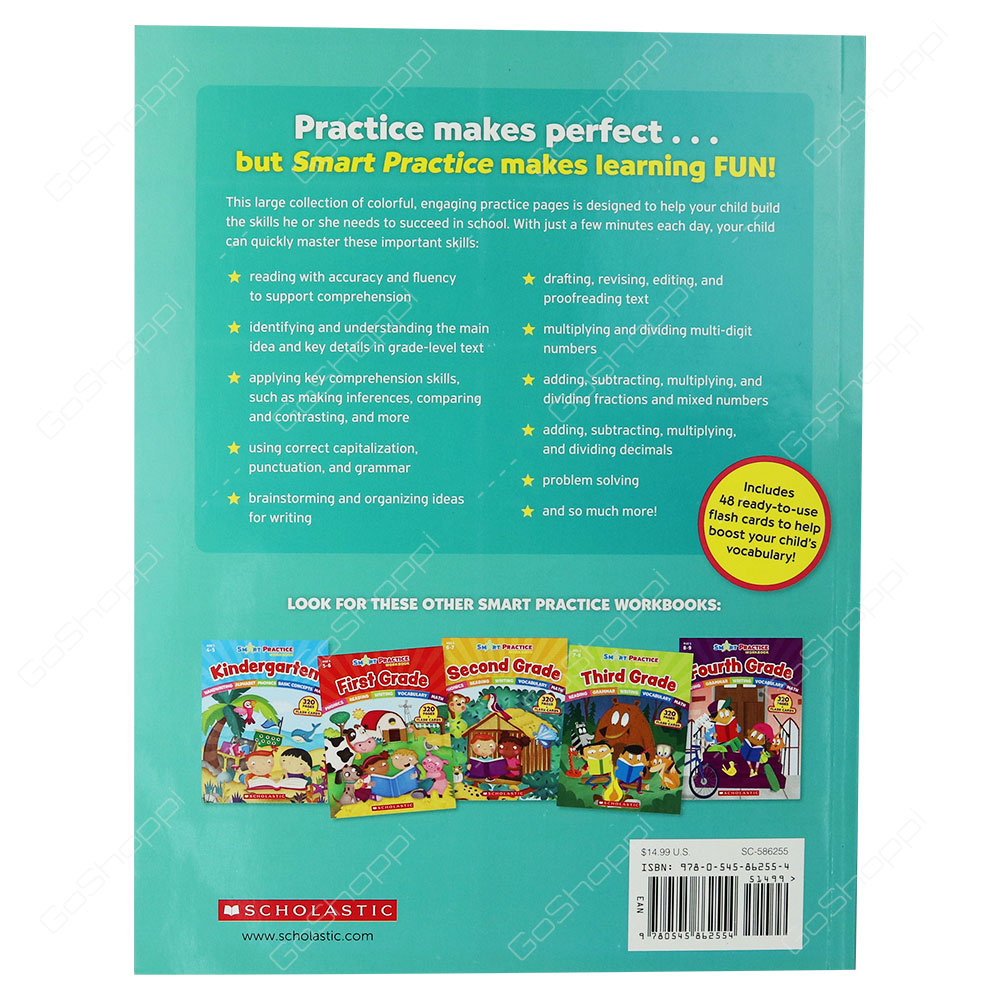 Smart Practice Workbook - Fifth Grade Age 9-10
