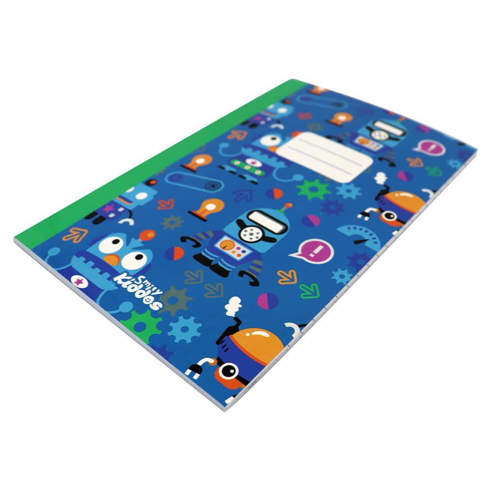 Smily A5 Lined Exercise Notebook - Blue