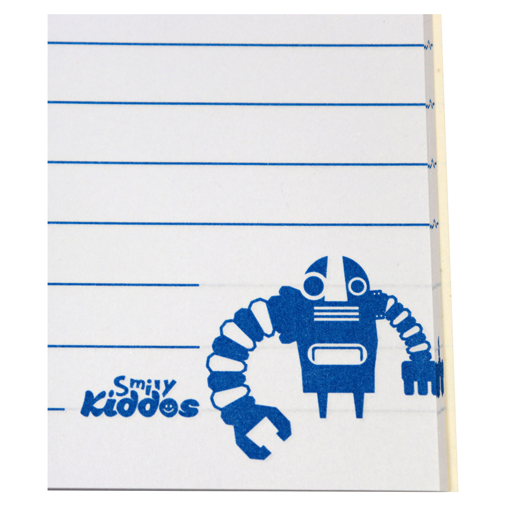 Smily A5 Lined Exercise Notebook - Blue
