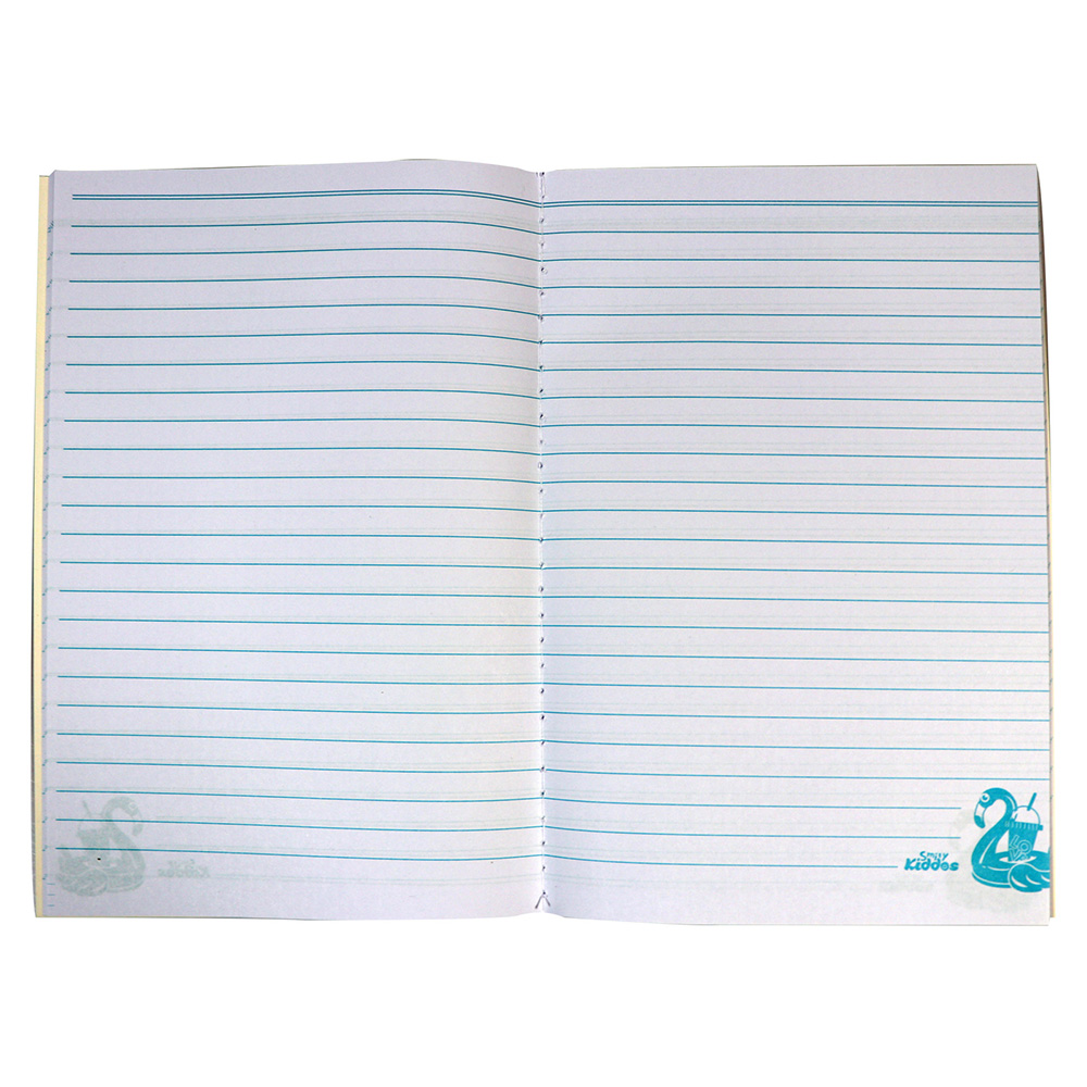 Smily A5 Lined Exercise Notebook - Light Blue