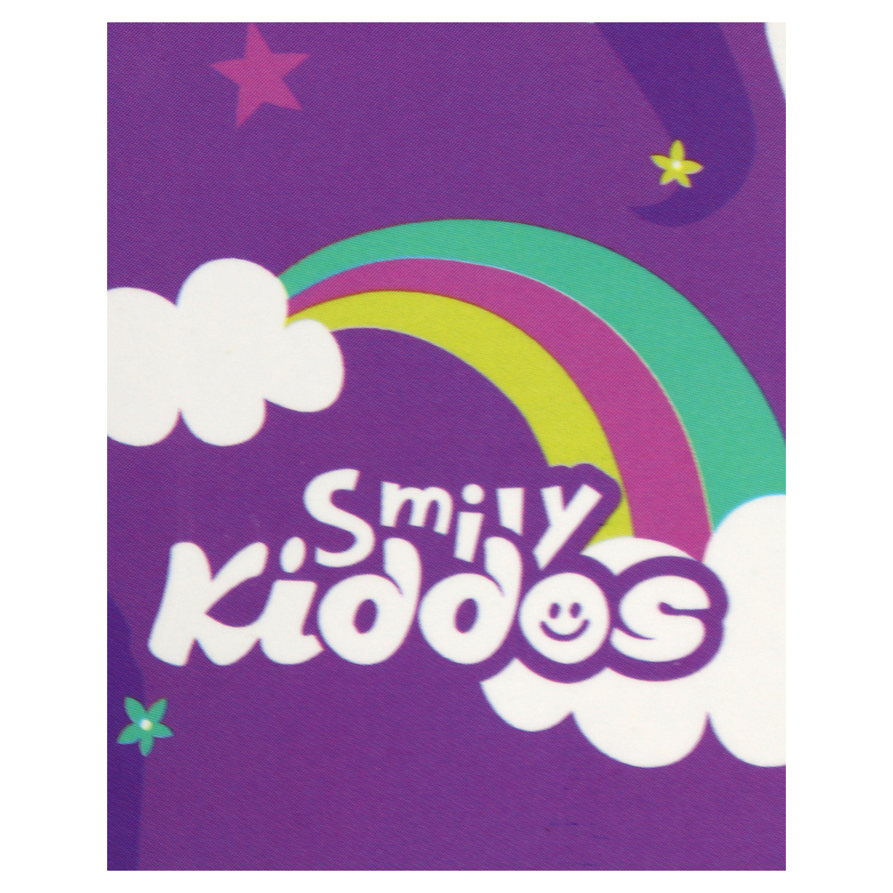 Smily A5 Lined Exercise Notebook - Purple