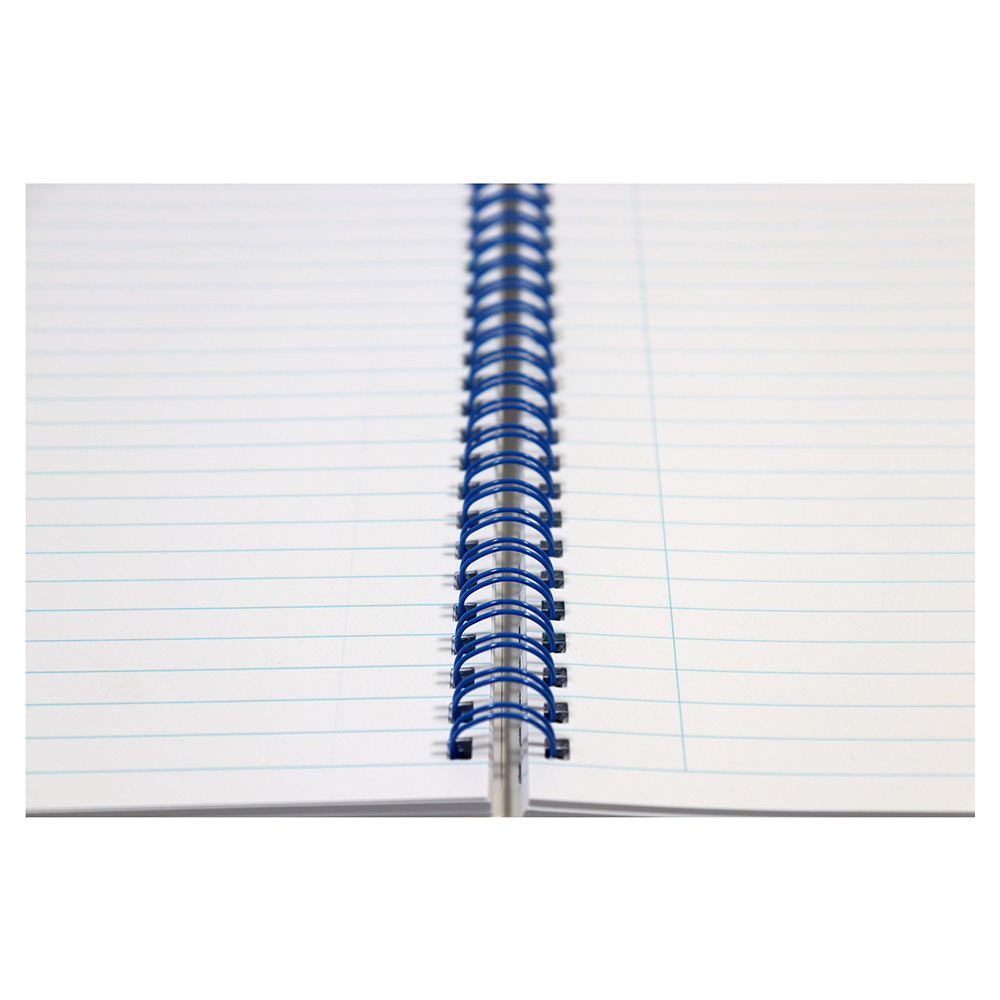 Smily A5 Lined Notebook - Light Blue