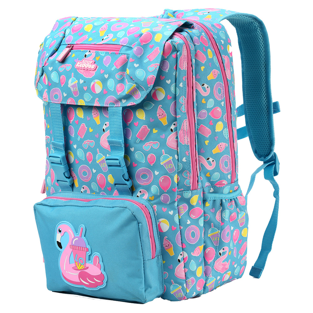 Smily Fancy Backpack - Light Blue