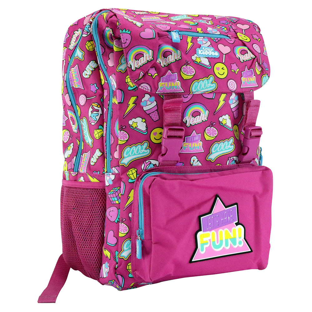 Smily Fancy Backpack - Pink
