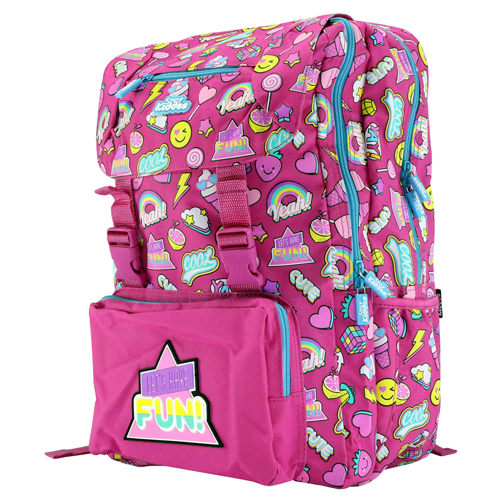 Smily Fancy Backpack - Pink