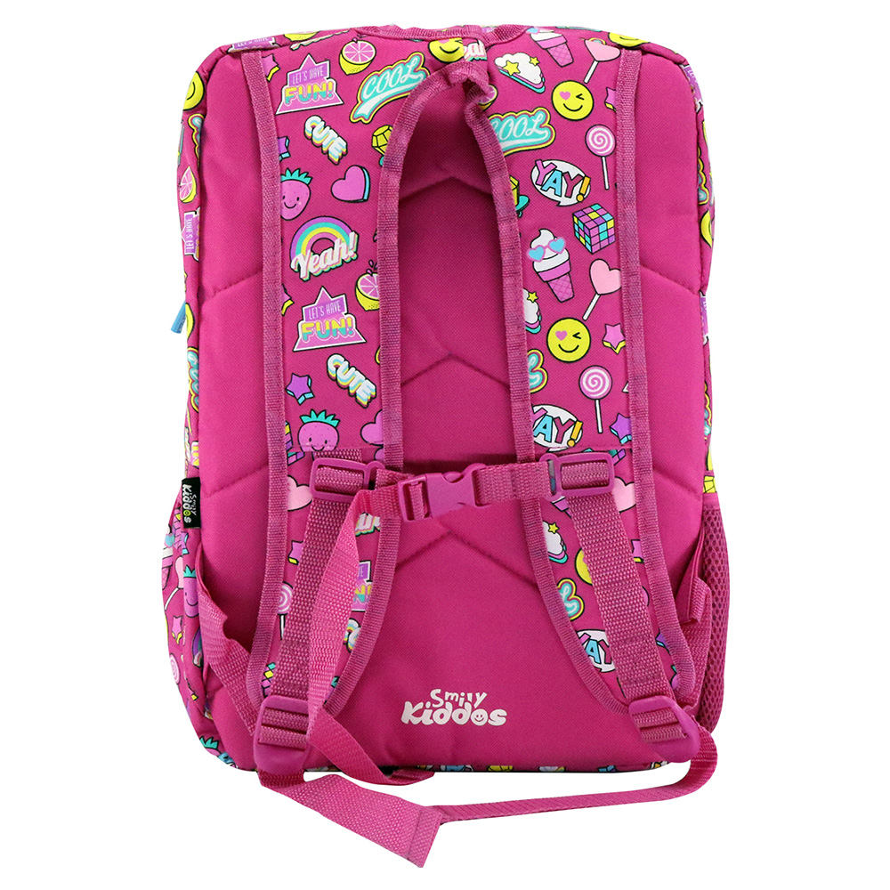 Smily Fancy Backpack - Pink