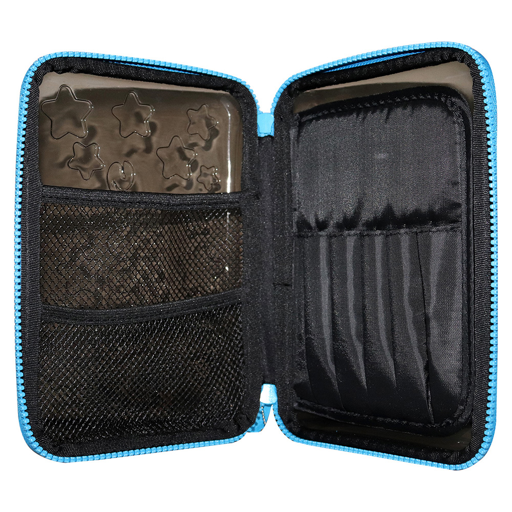 Smily PVC Pencil Case - Black