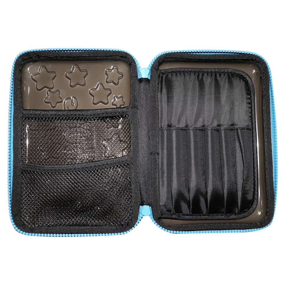 Smily PVC Pencil Case - Black