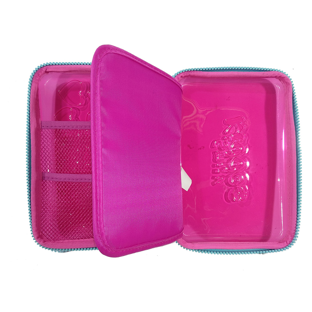 Smily PVC Pencil Case - Pink