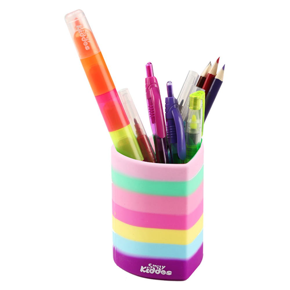 Smily Scented Pen Holder - Purple