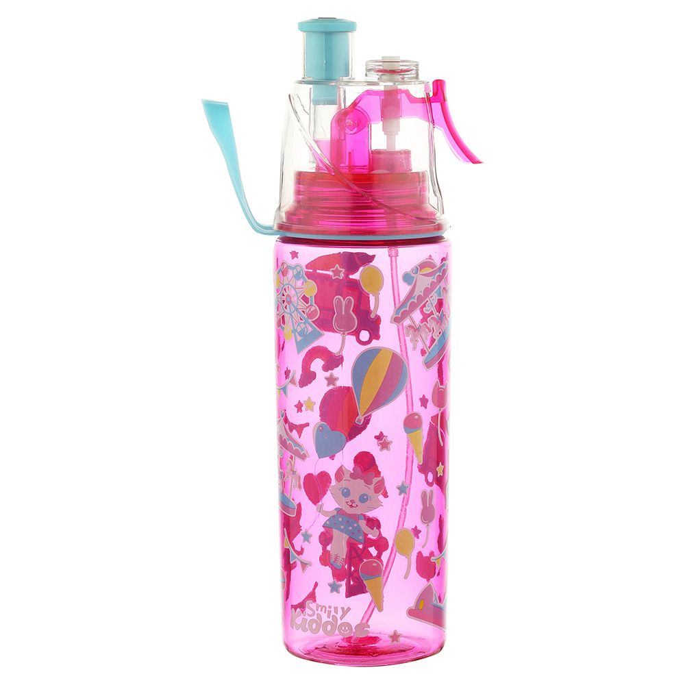 Smily Sports Drink Bottle - Pink