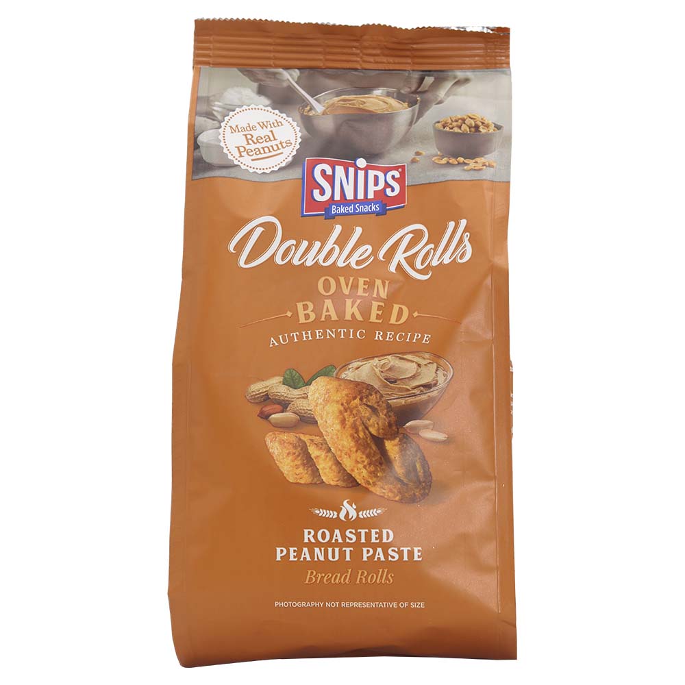 Snips Double Rolls Roasted Peanut Paste 75g