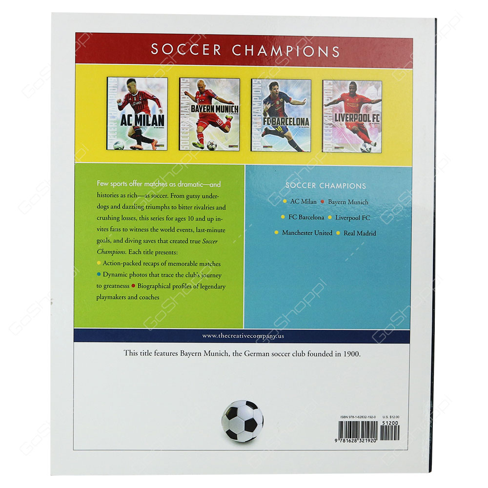 Soccer Champions - Bayern Munich By Jim Whiting