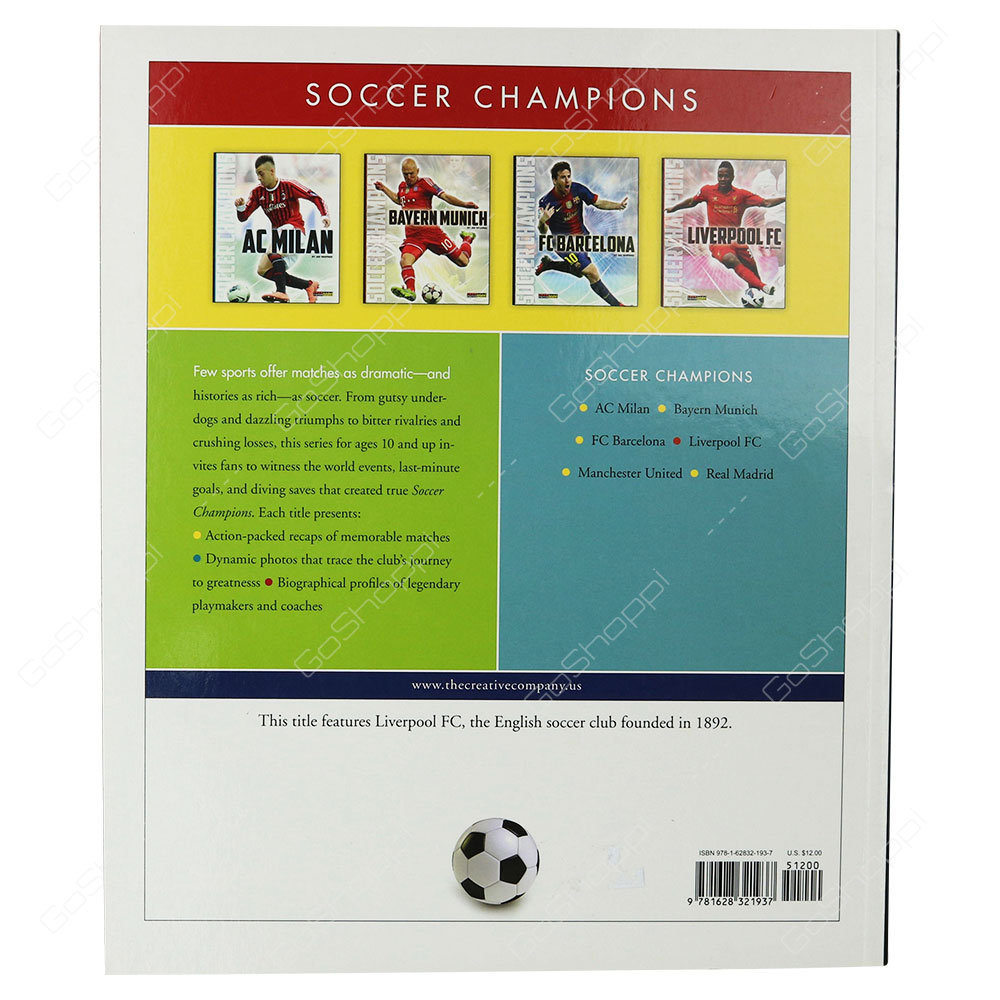 Soccer Champions - Liverpool FC By Jim Whiting