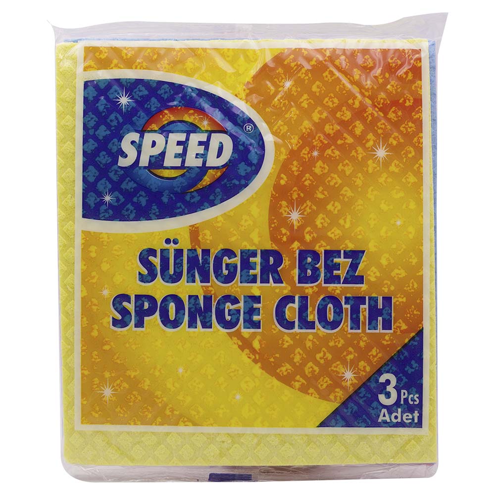 Speed Sponge Cloth 3pcs