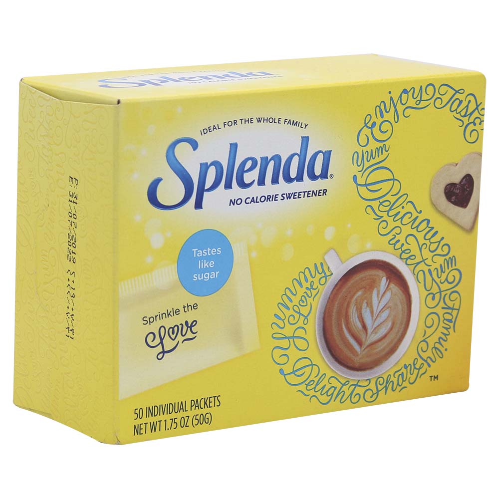 Splenda No Calorie Sweetener 50Packets