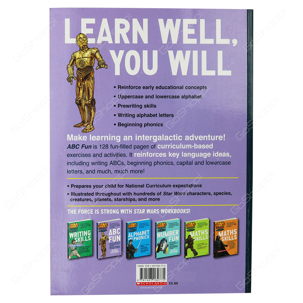 Star Wars Workbooks - ABC Fun Ages 4-5