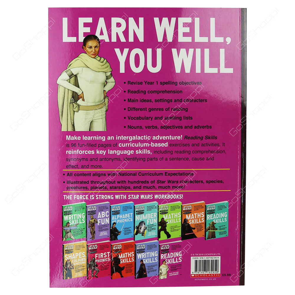 Star Wars Workbooks - Reading Skills Ages 6-7
