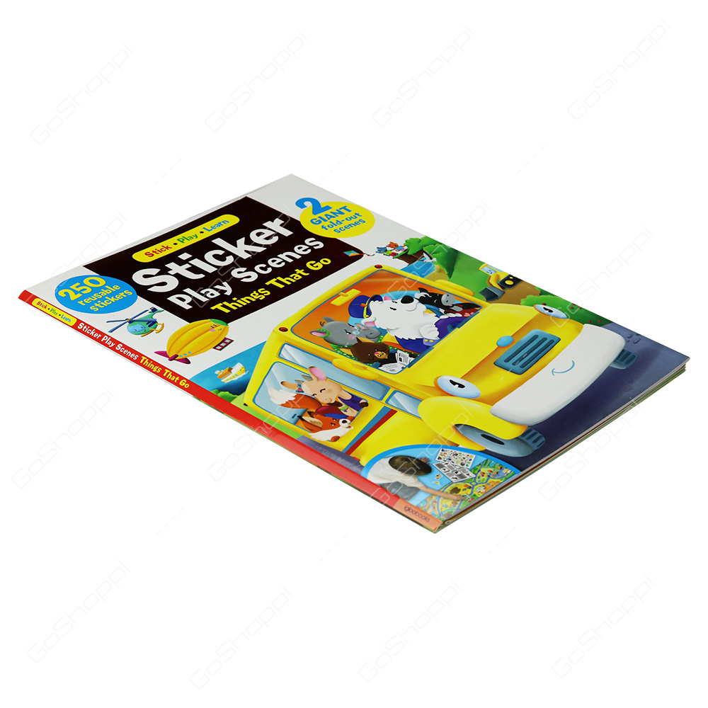Sticker Play Scenes - Things That Go 2