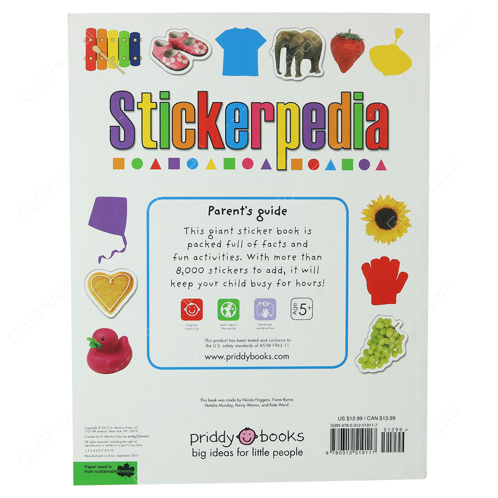 Stickerpedia By Roger Priddy