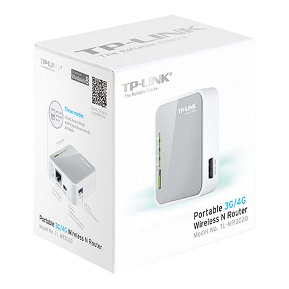 TP-LINK TL-MR3020 Portable 3G/4G Wireless N Router