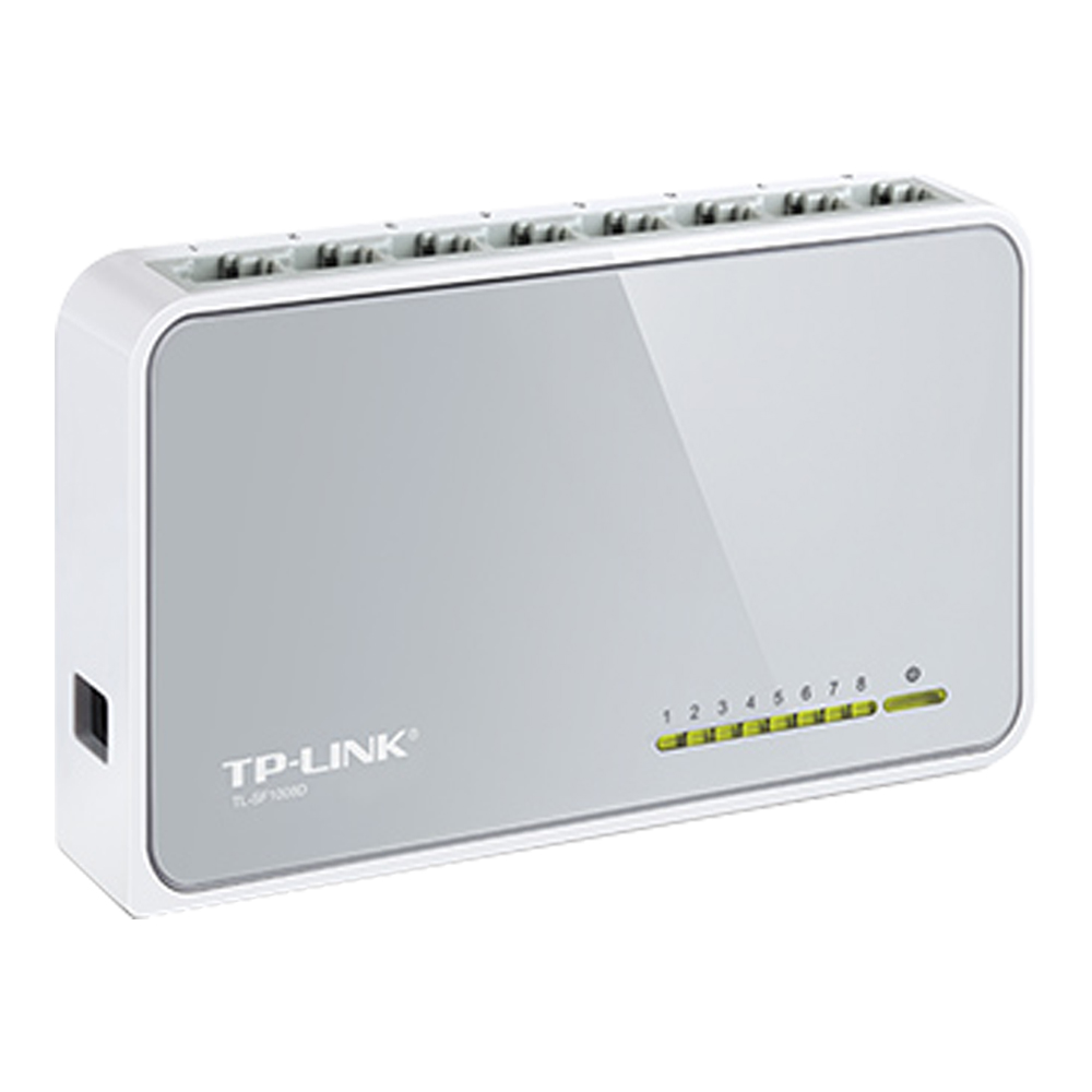 TP-LINK TL-SF1008D 8-Port 10/100Mbps Desktop Switch
