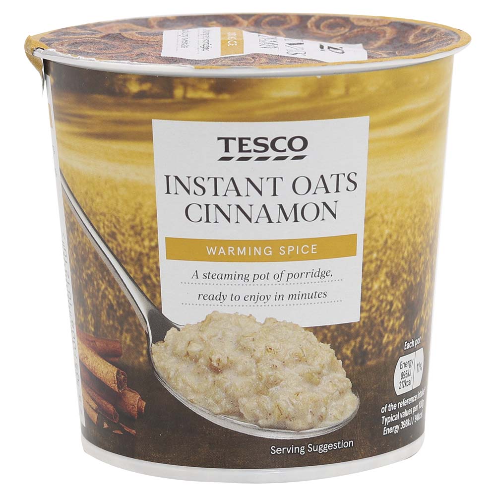 Tesco Instant Oats Cinnamon 55g