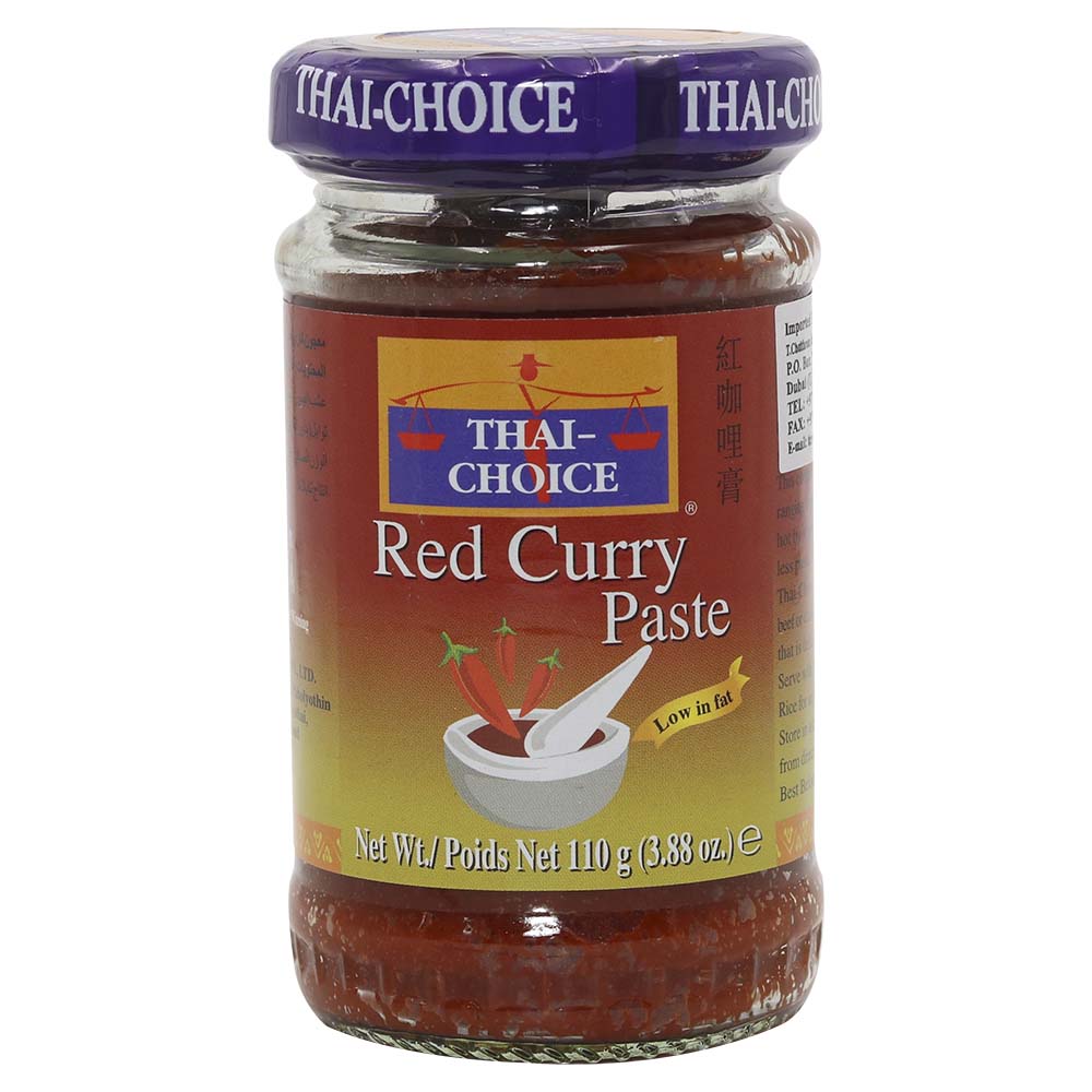 Thai Choice Red Curry Paste 110g