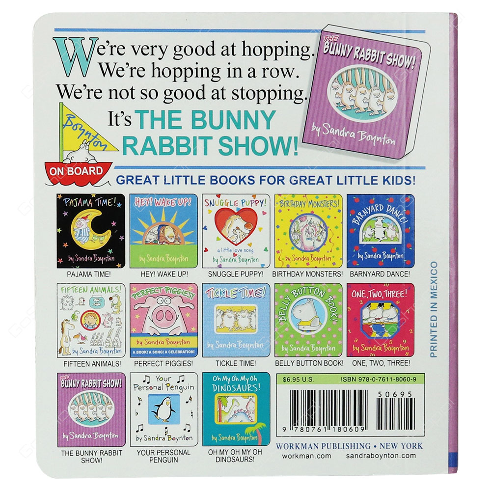 The Bunny Rabbit Show! By Sandra Boynton