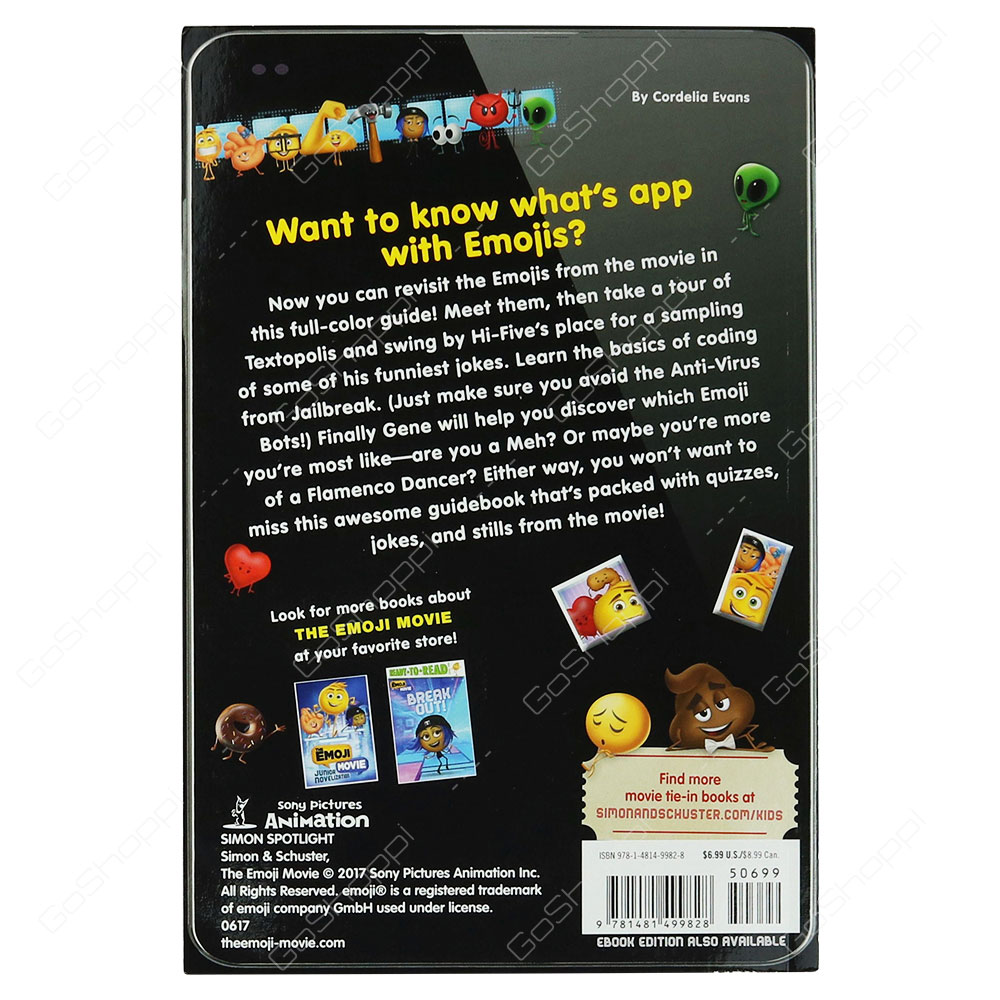 The Emoji Movie - Emoji Encyclopedia By Cordelia Evans