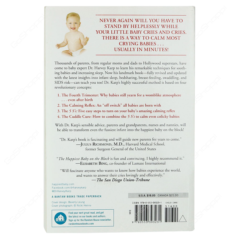The Happiest Baby On The Block By Harvey Karp