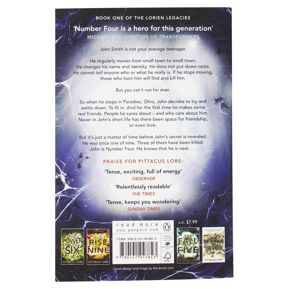 The Lorien Legacies - I Am Number Four Book 1