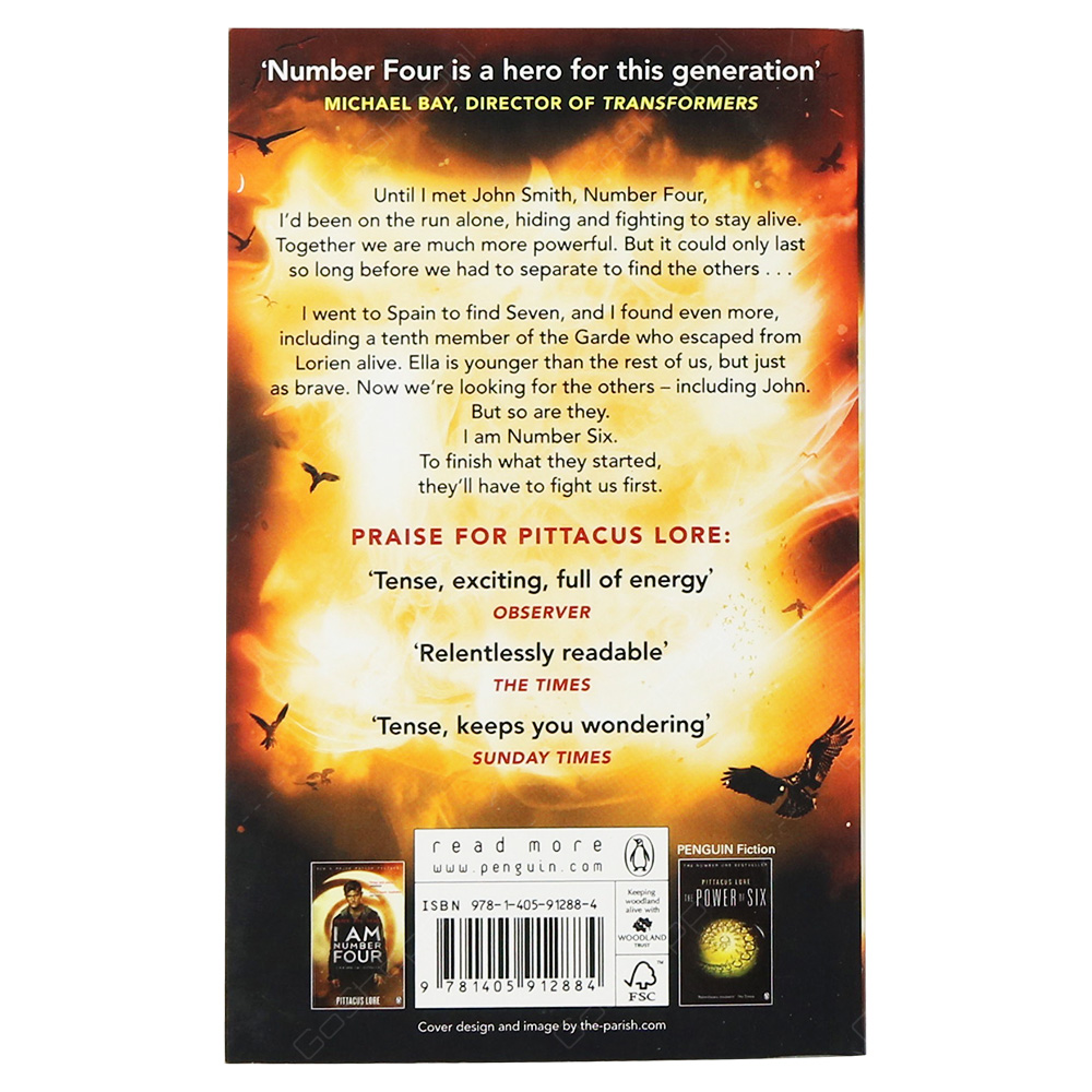 The Lorien Legacies - Rise of Nine Book 3