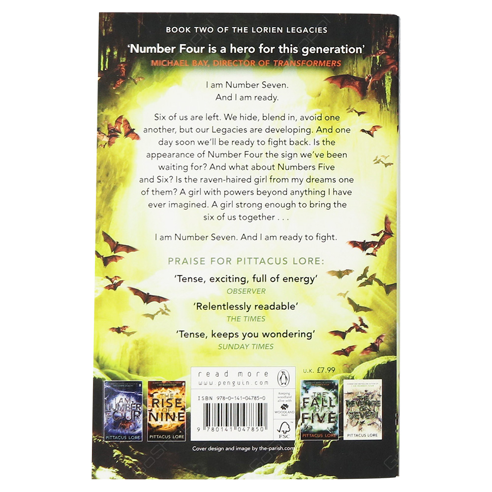 The Lorien Legacies - The Power Of Six Book 2