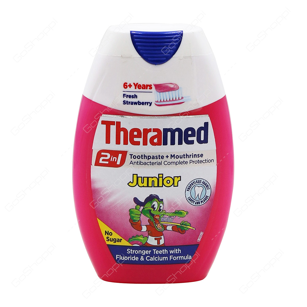 Theramed 2in1 Toothpaste and Mouthrinse Junior 75 ml