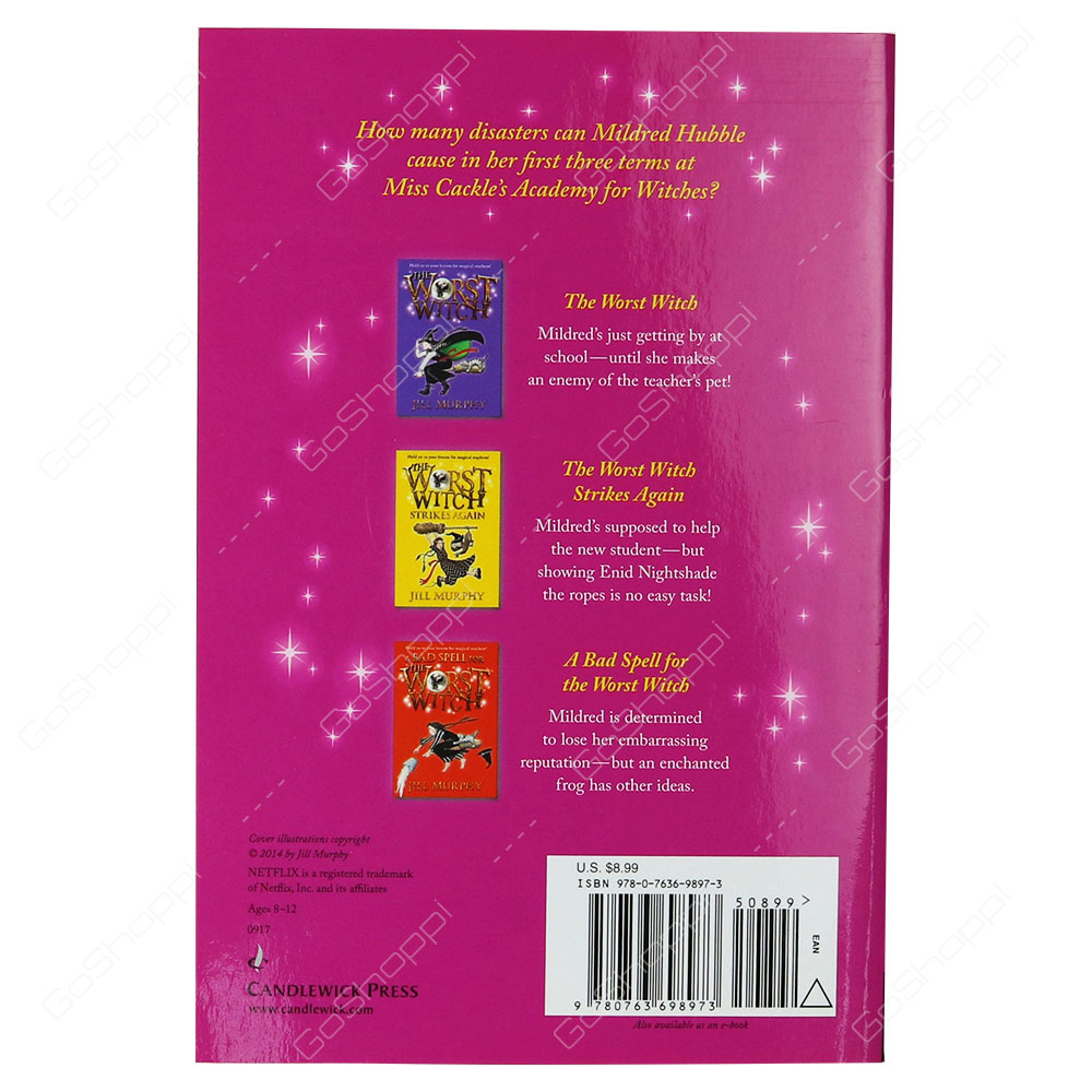 Three Cheers For The Worst Witch By Jill Murphy