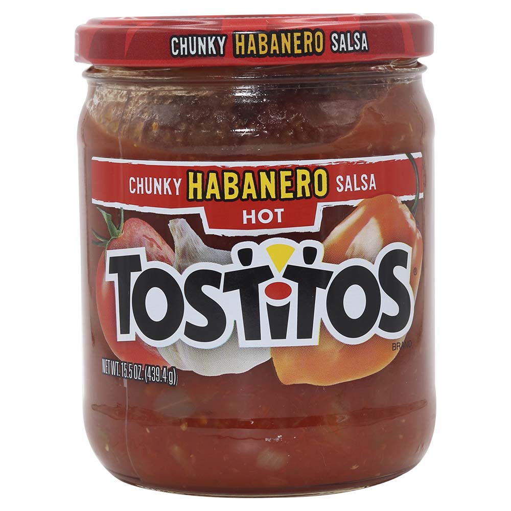 Tostitos Hot Chunky Habanero Salsa 439g