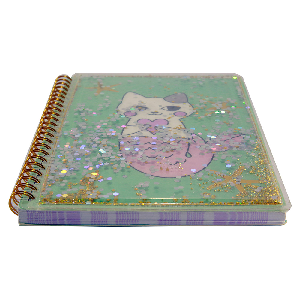 Twinkle Metallic Spiral Notebook