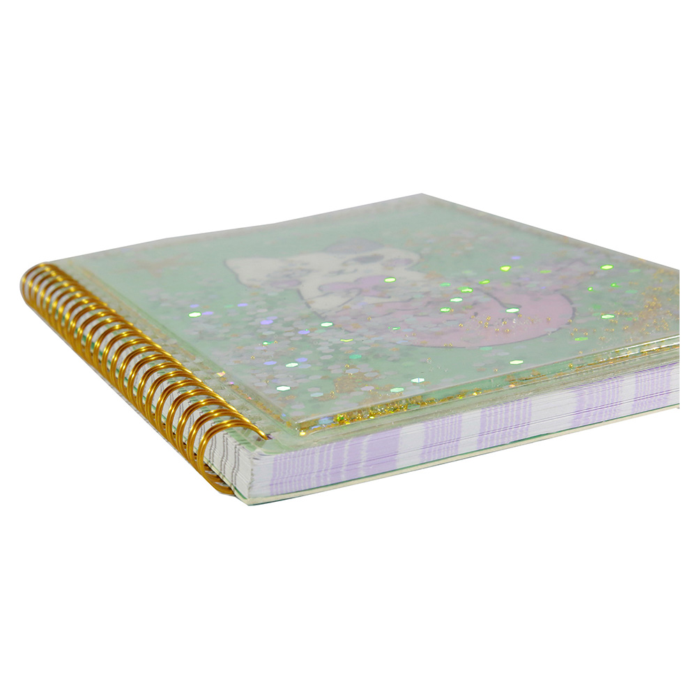 Twinkle Metallic Spiral Notebook