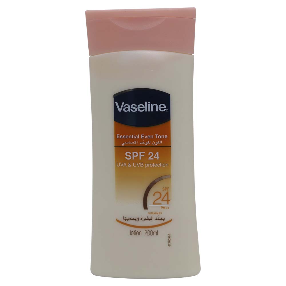 Vaseline Essential Even Tone SPF 24 Body Lotion 200ml